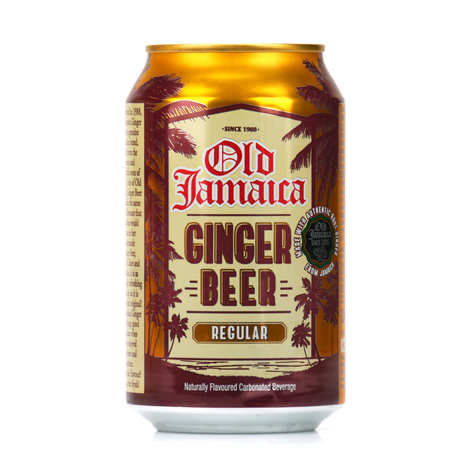 Ginger beer canette, old jamaica 